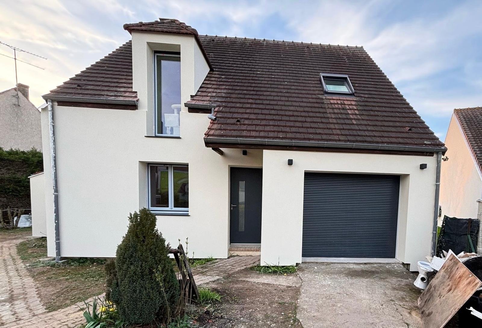 Maison après travaux d'isolation