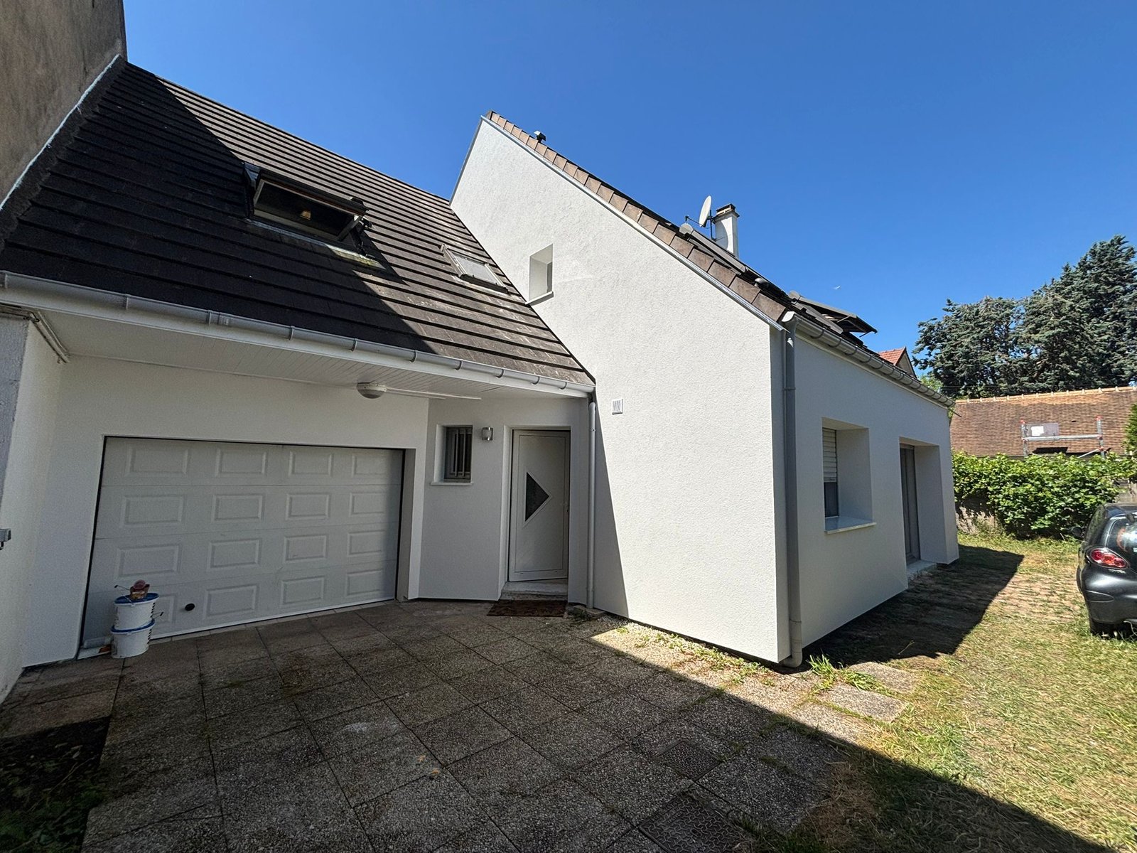 Maison fraîche en été